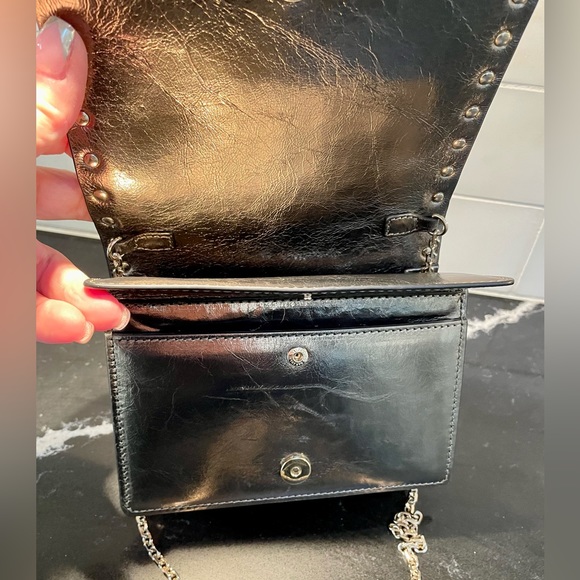 Authentic Valentino RockStud 🖤 Chrome Small/Mini 🖤 - Picture 6 of 12
